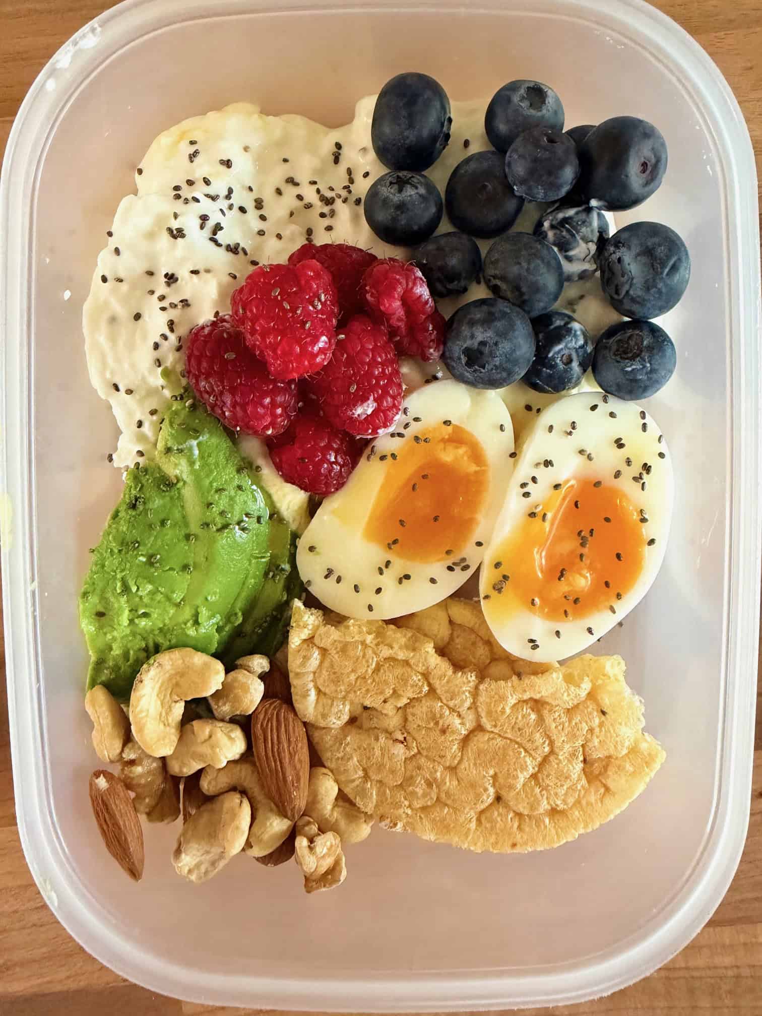 meal prep cottage cheese bowl