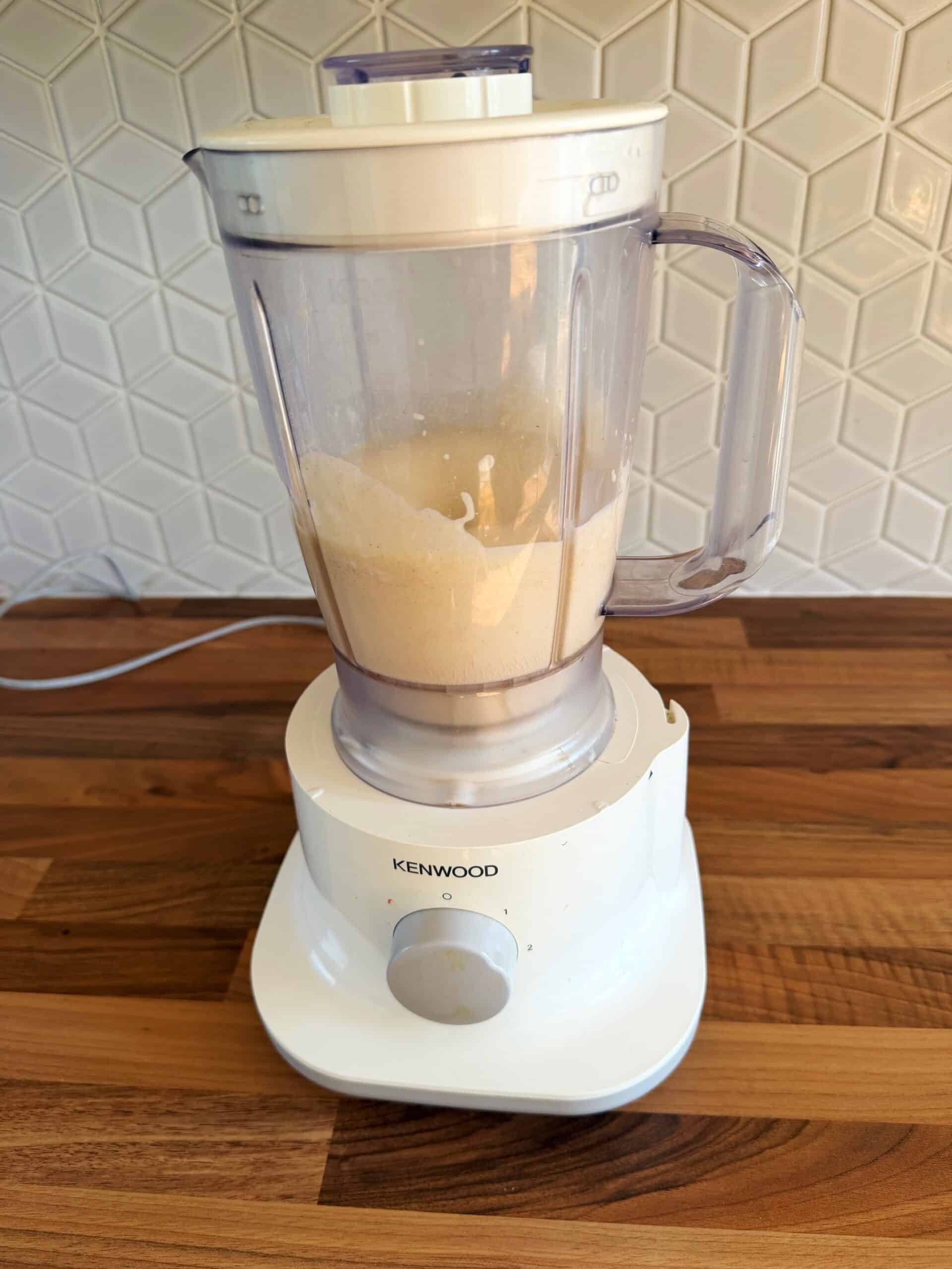 blended cottage cheese batter