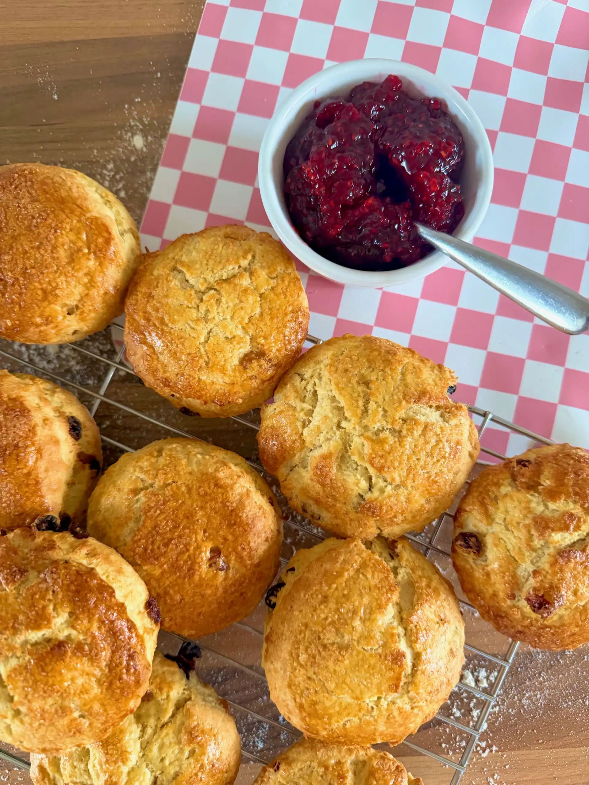 scones and jam