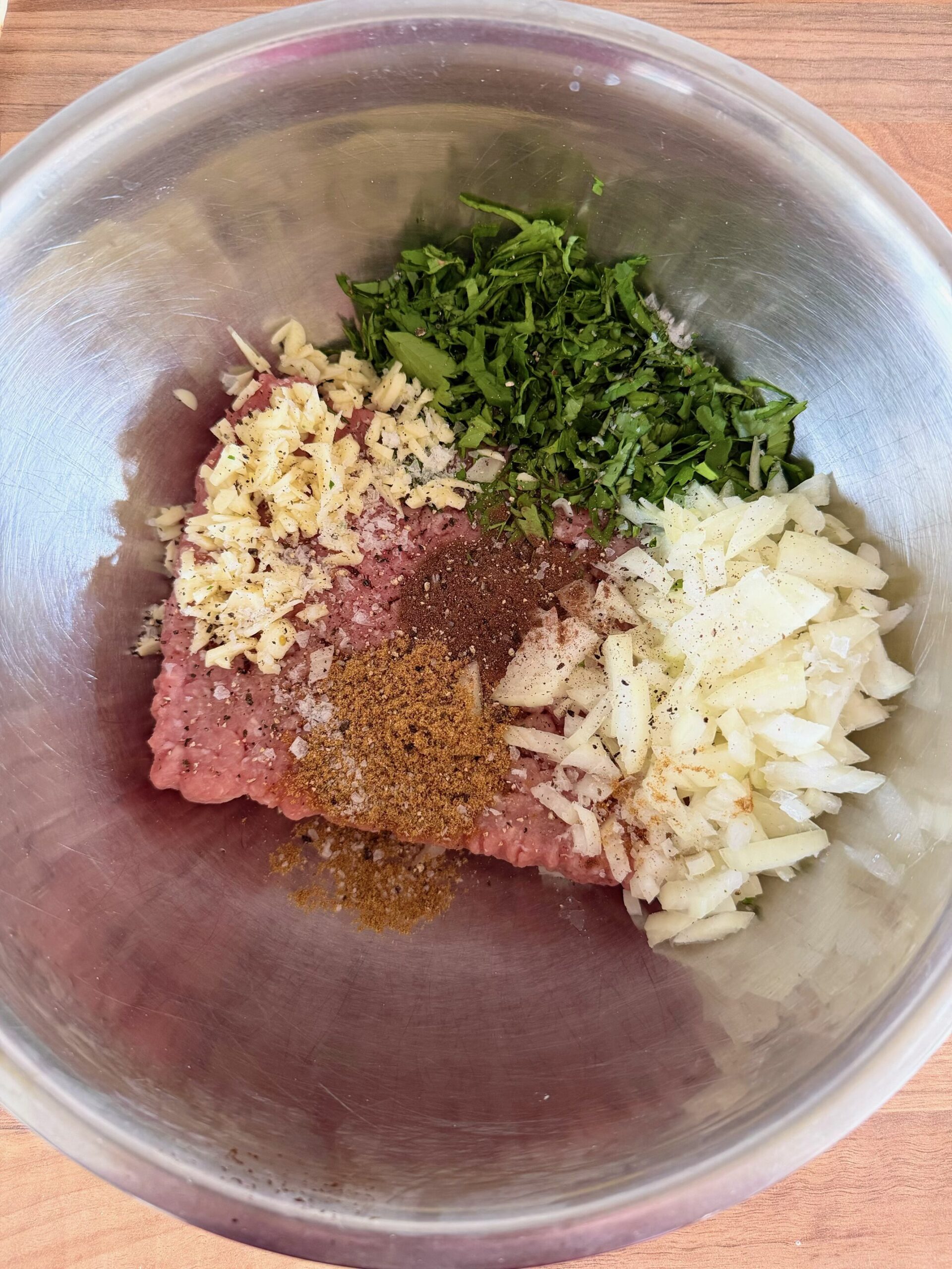 turkey mince with spices