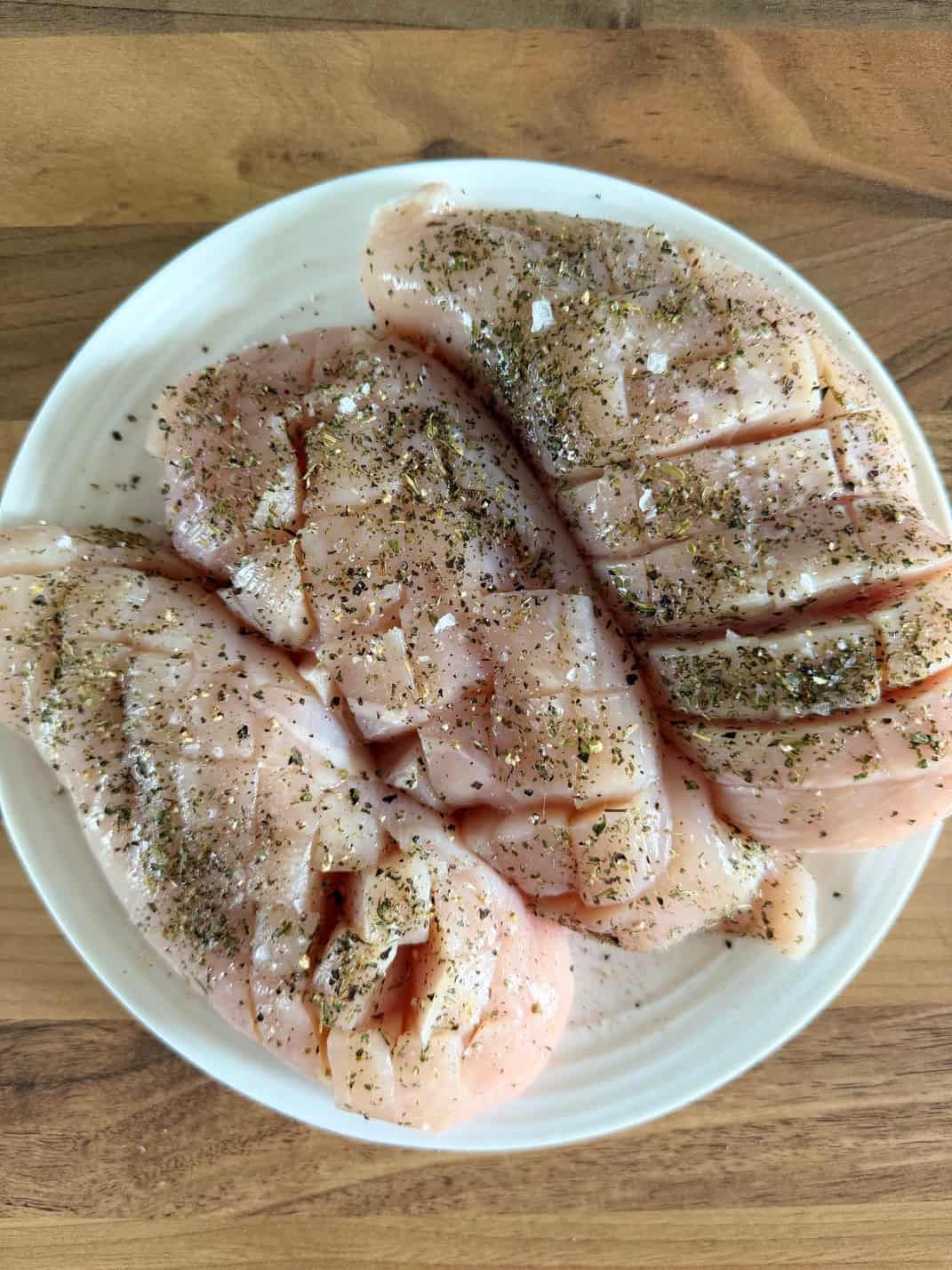 seasoned chicken