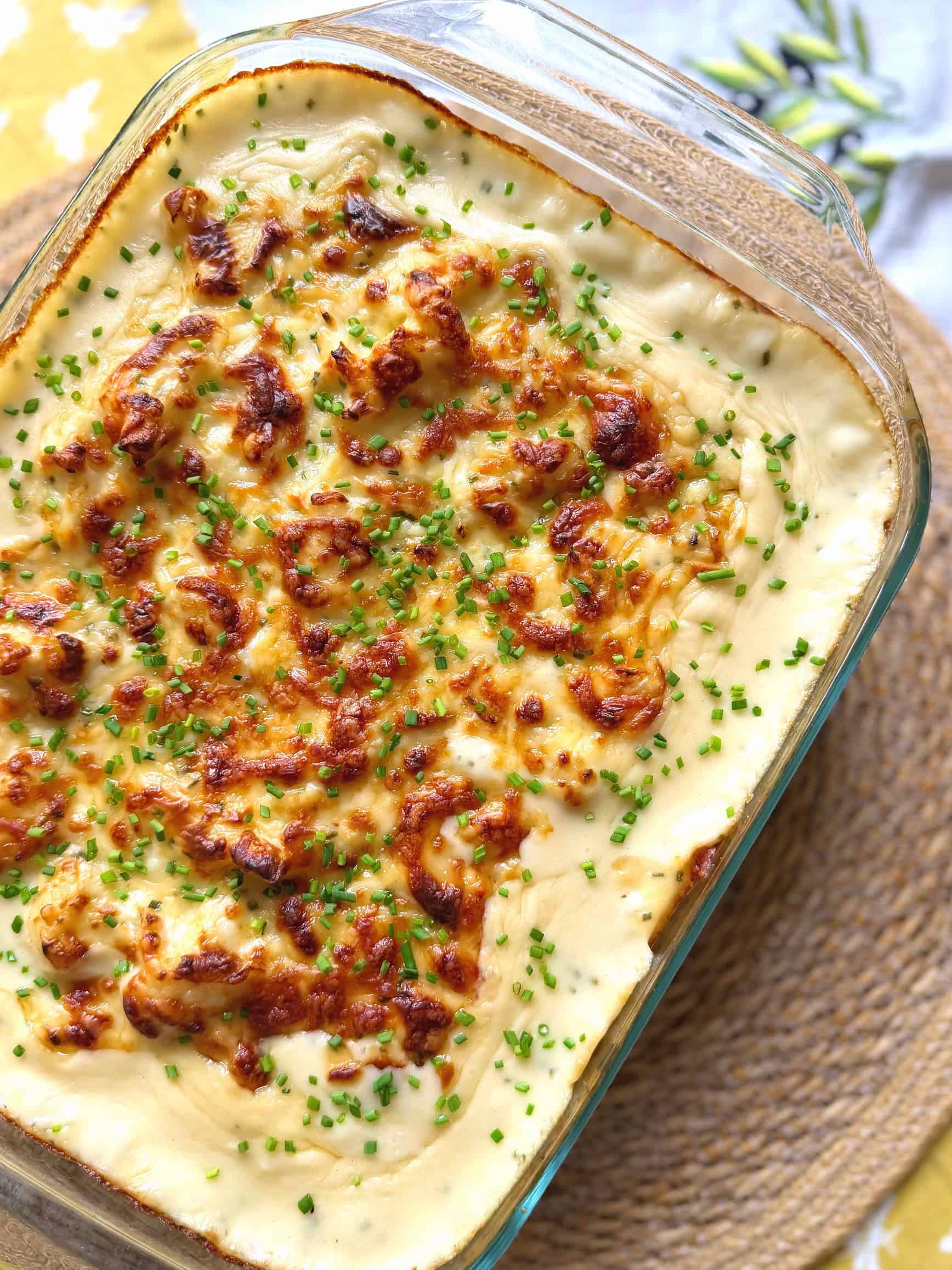 baked cauliflower cheese