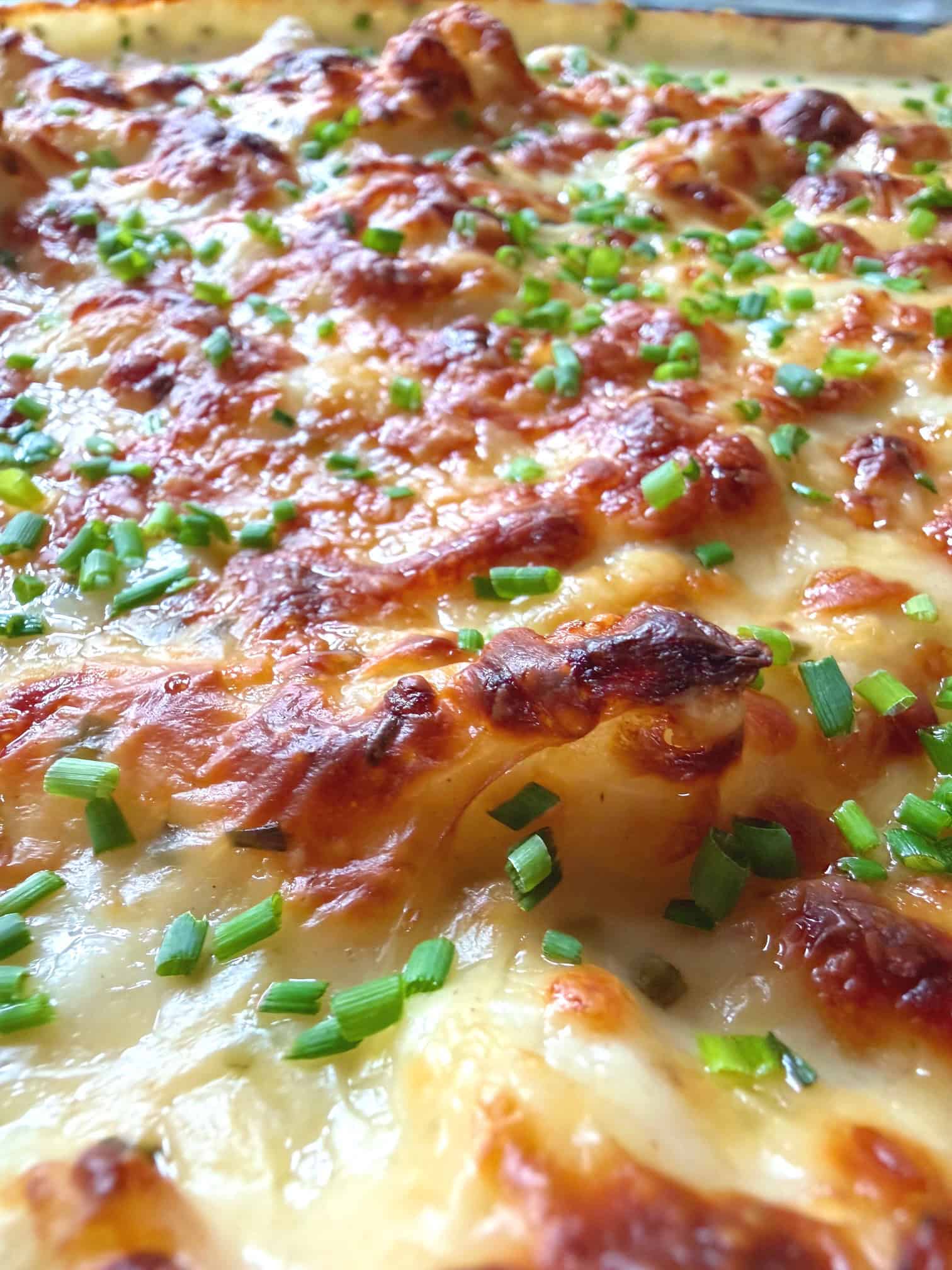 crispy cauliflower cheese