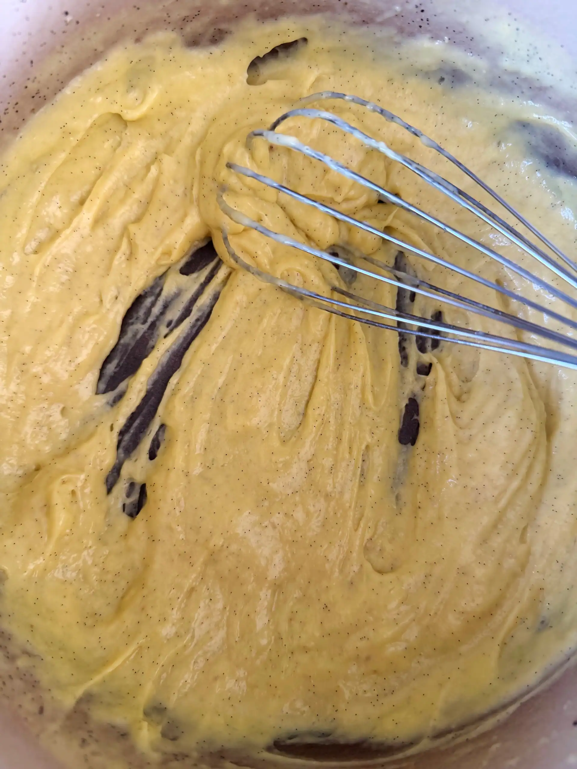 finished pastry cream