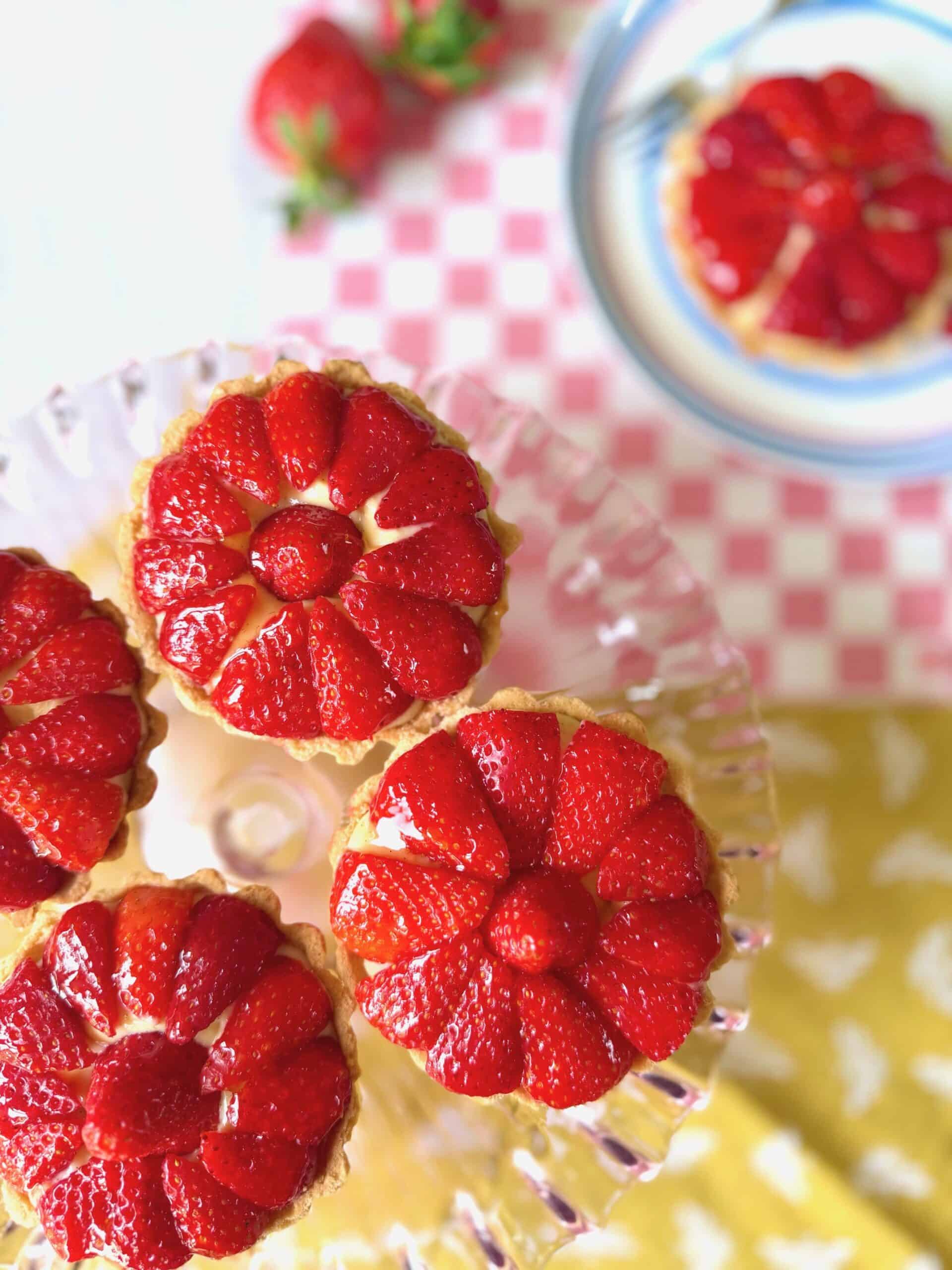 strawberry tarts