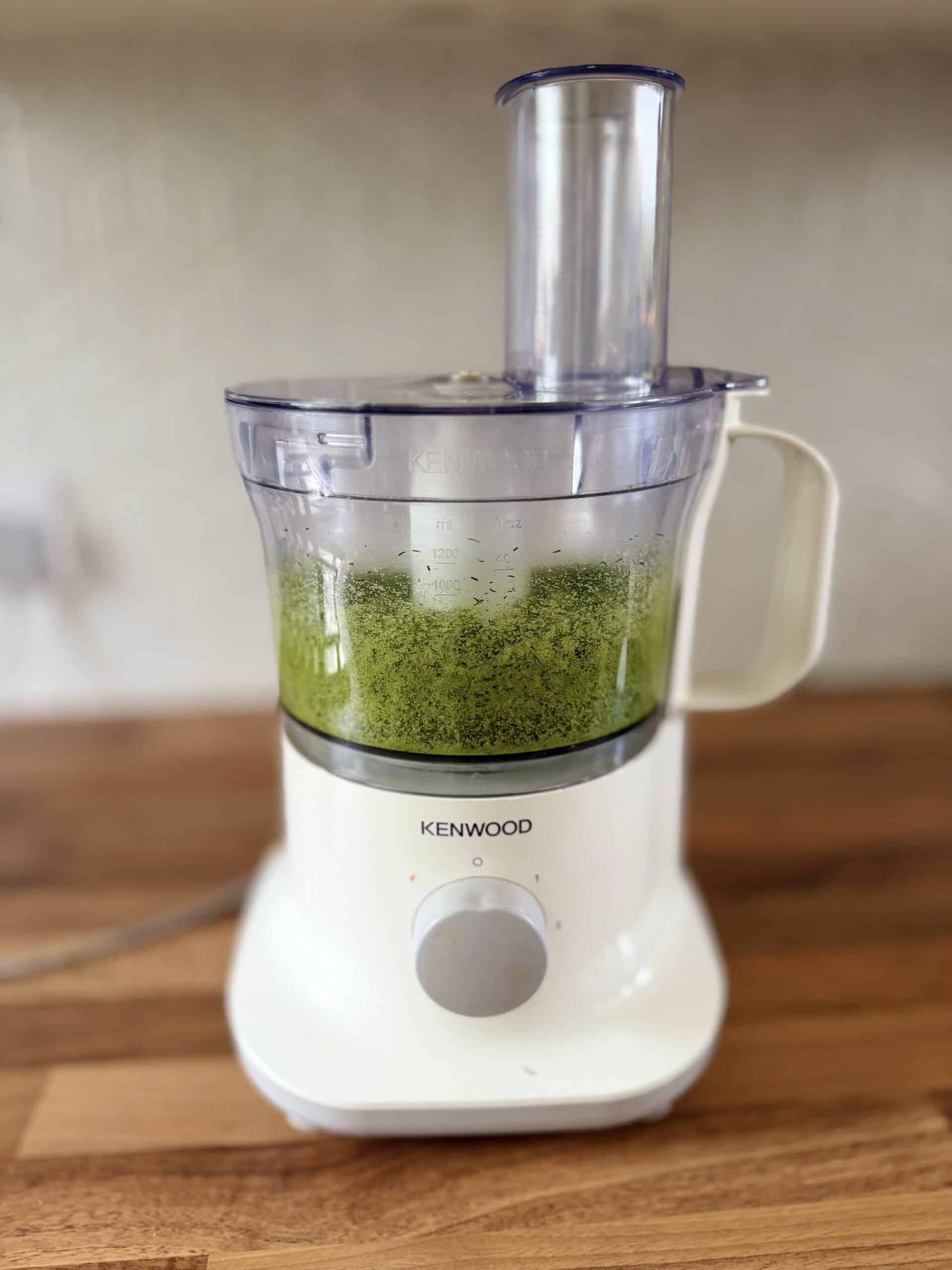 bright green blended cure