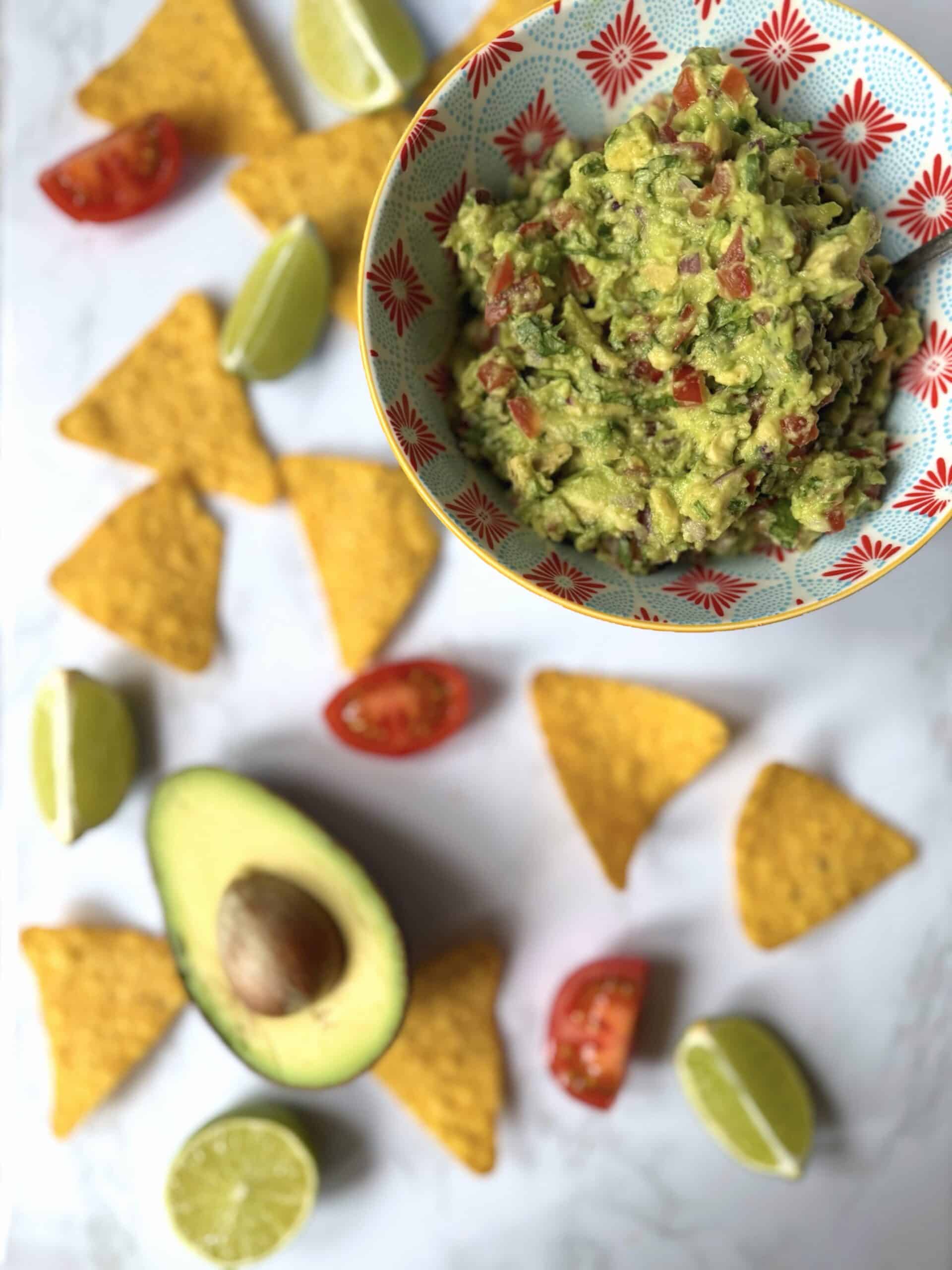 Guacamole with Tortilla chips