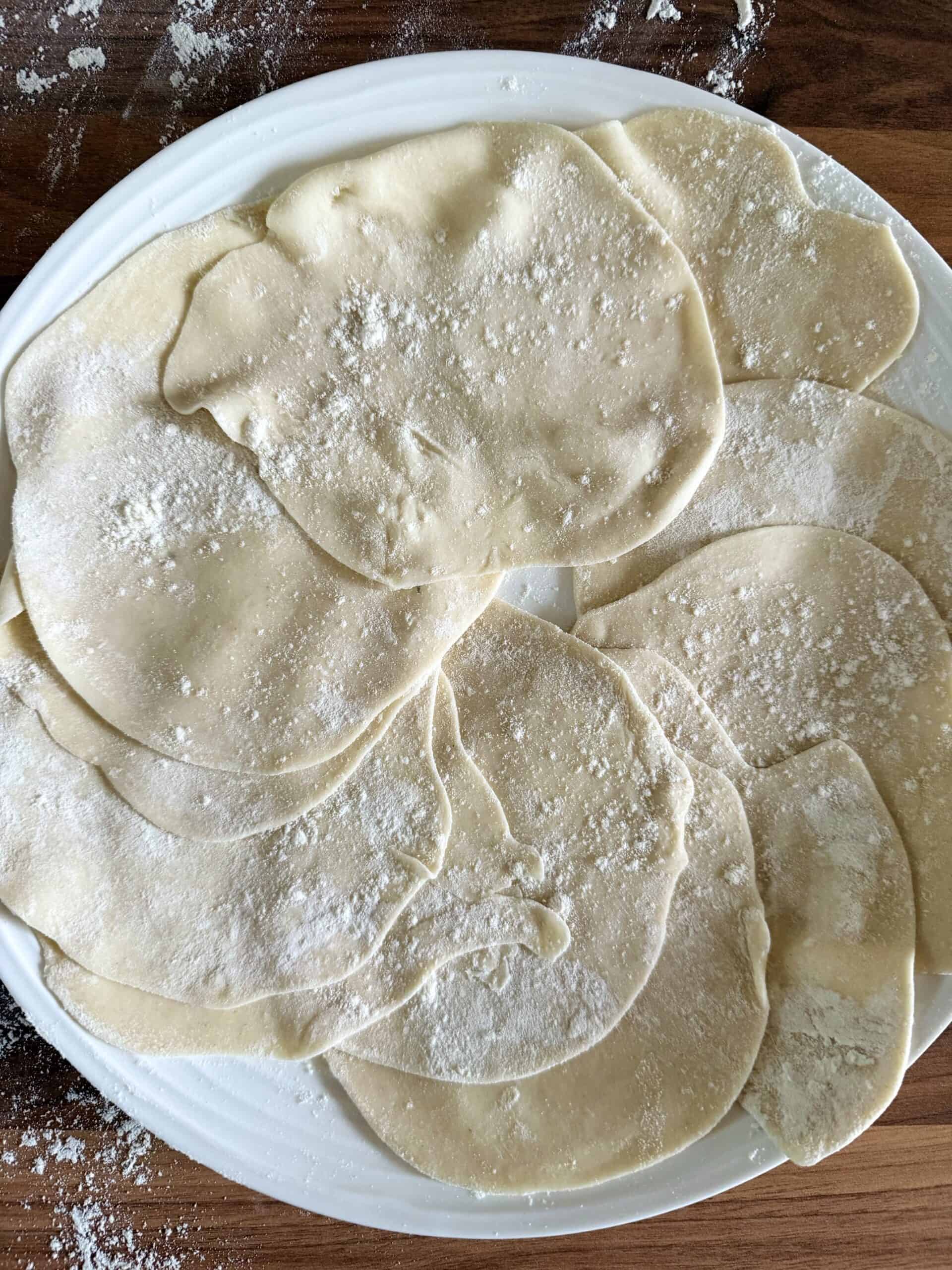Potsticker wrappers 