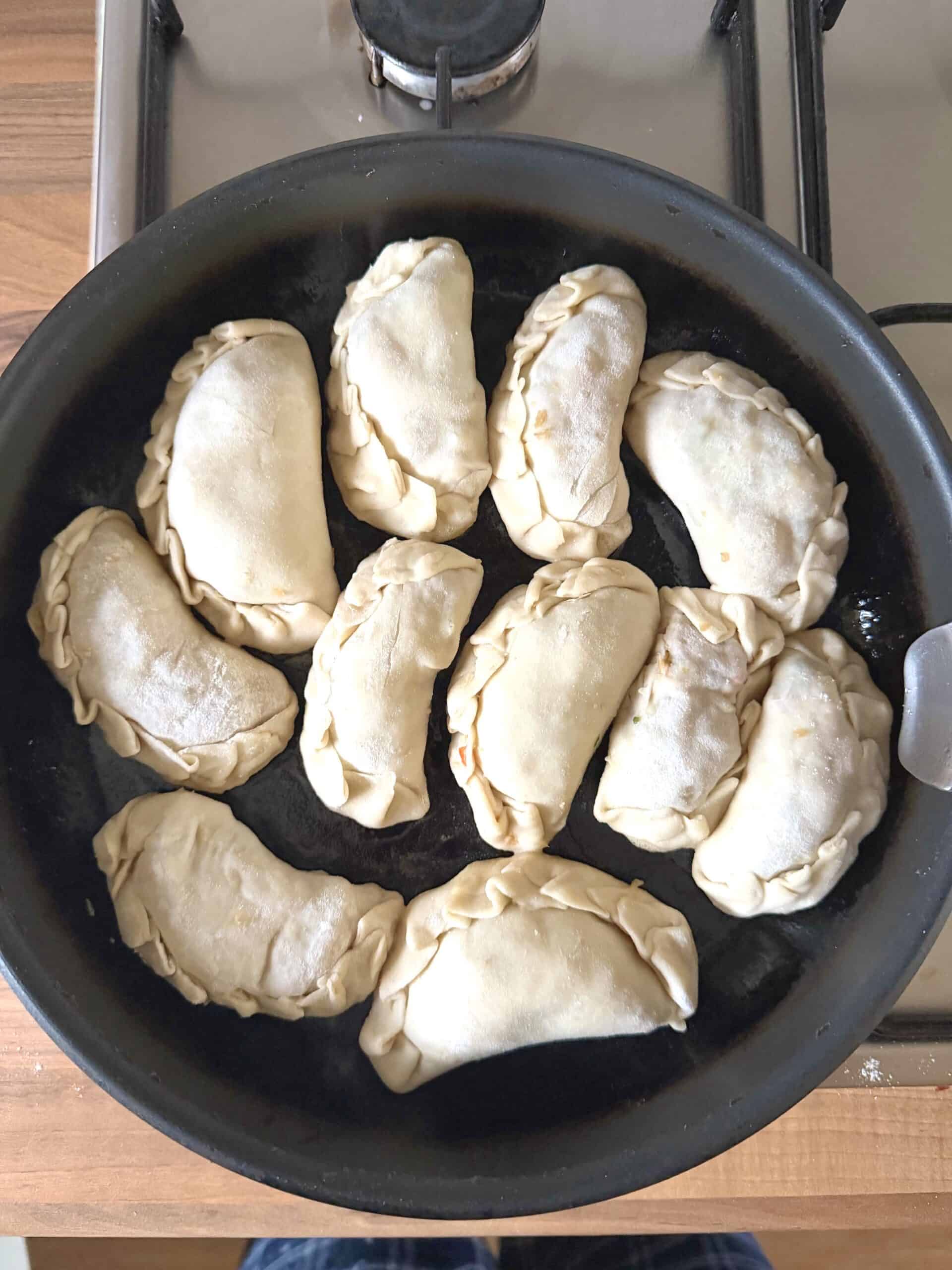 pan fry potstickers