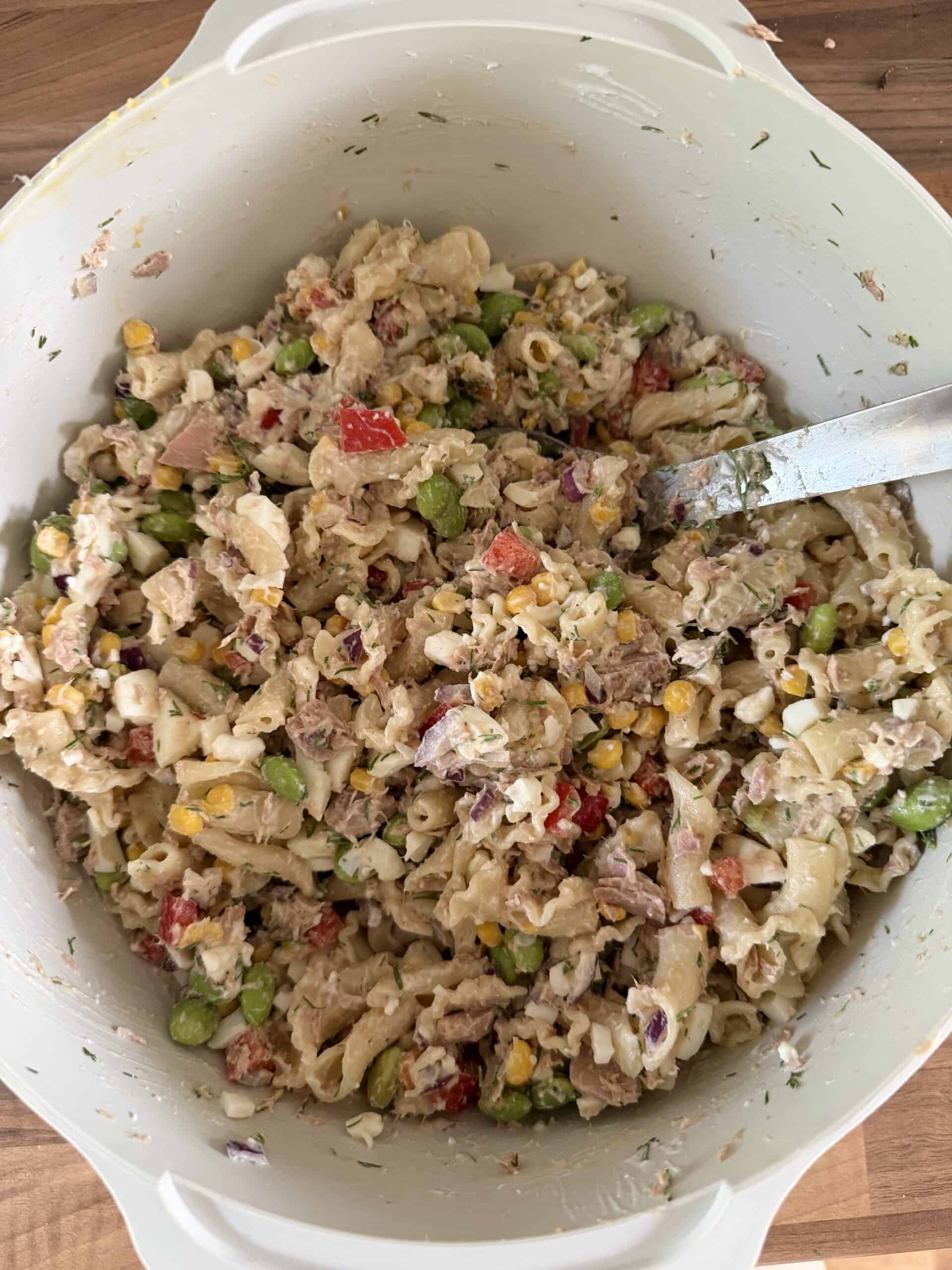 Finished pasta