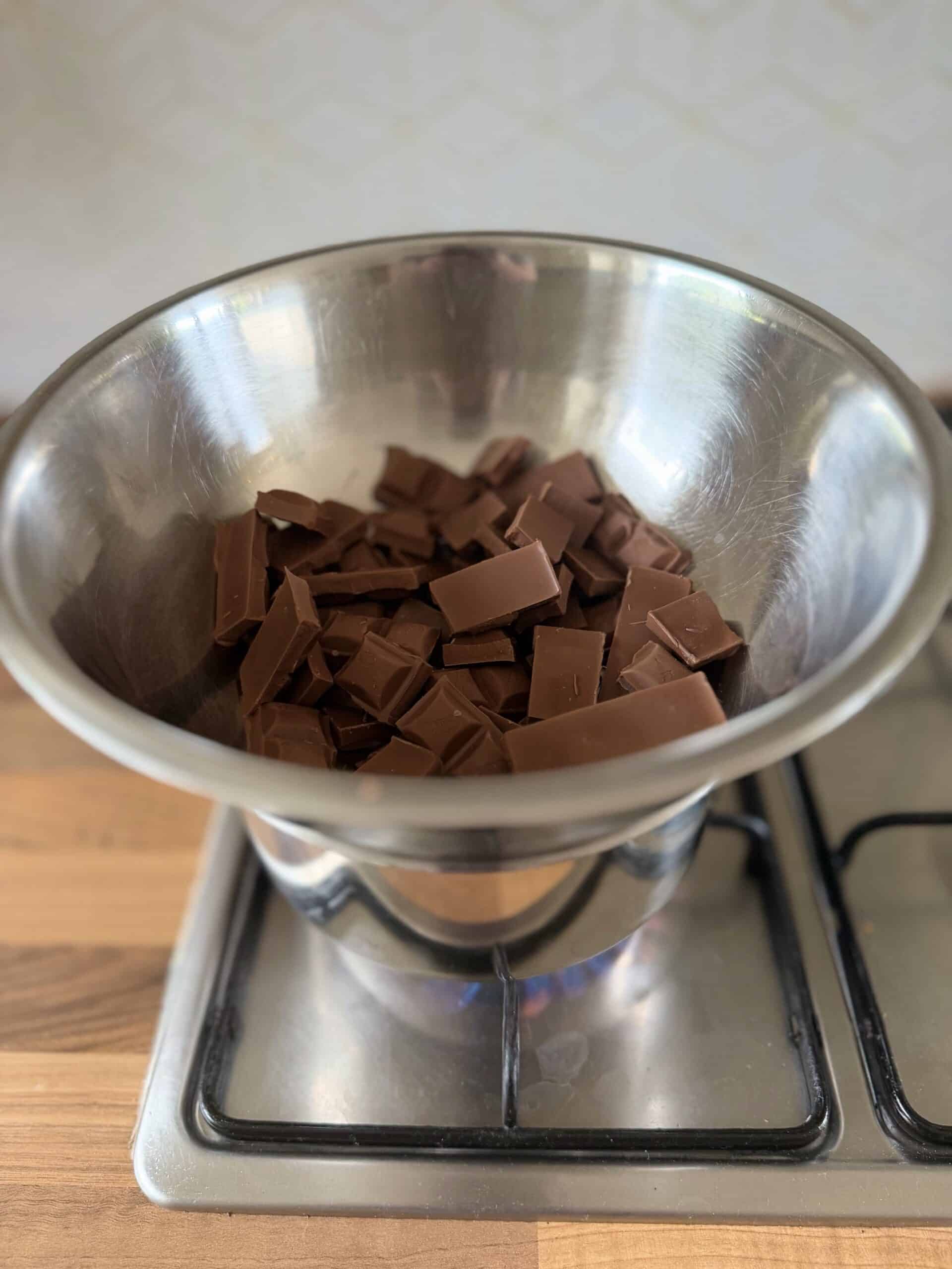 bain marie chocolate