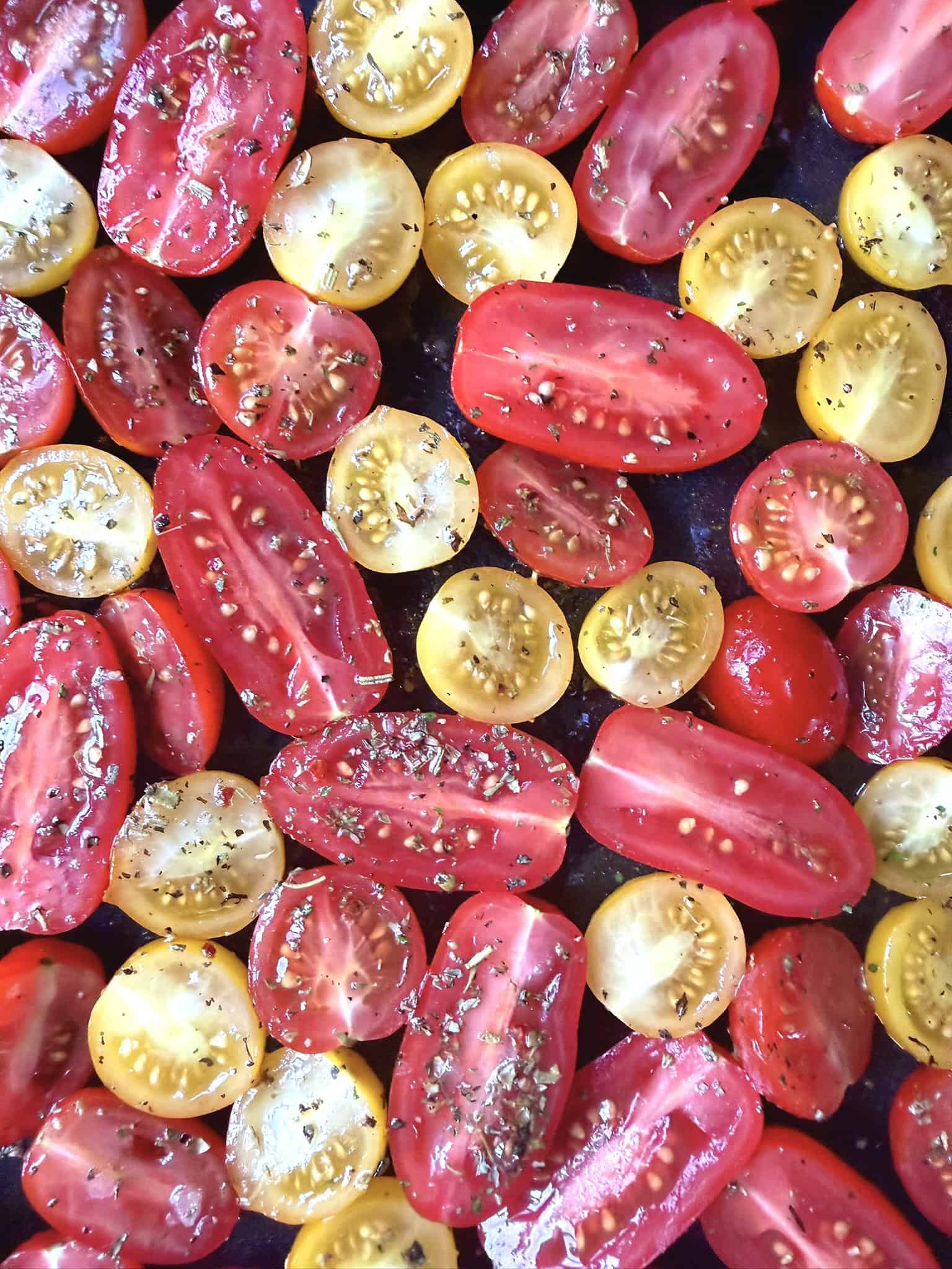 baked cherry tomatoes