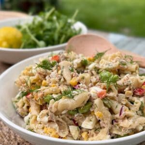 Tuna protein pasta