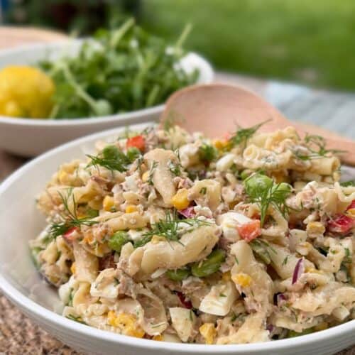 Tuna protein pasta