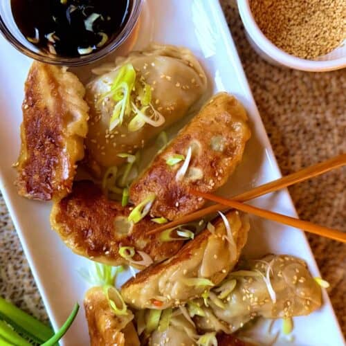 pork potstickers