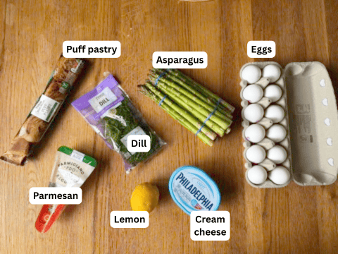 asparagus tart ingredients