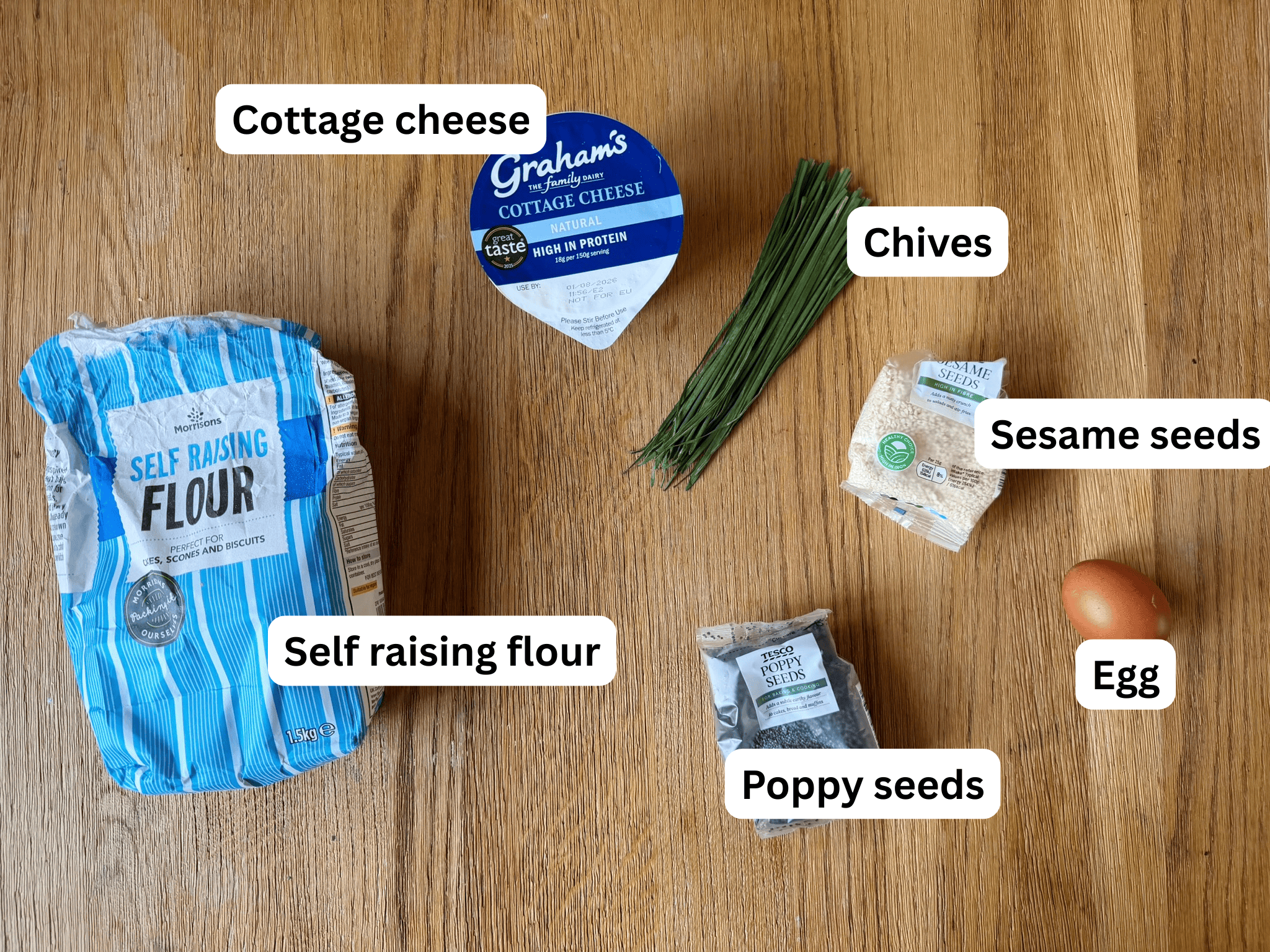 Bagel ingredients