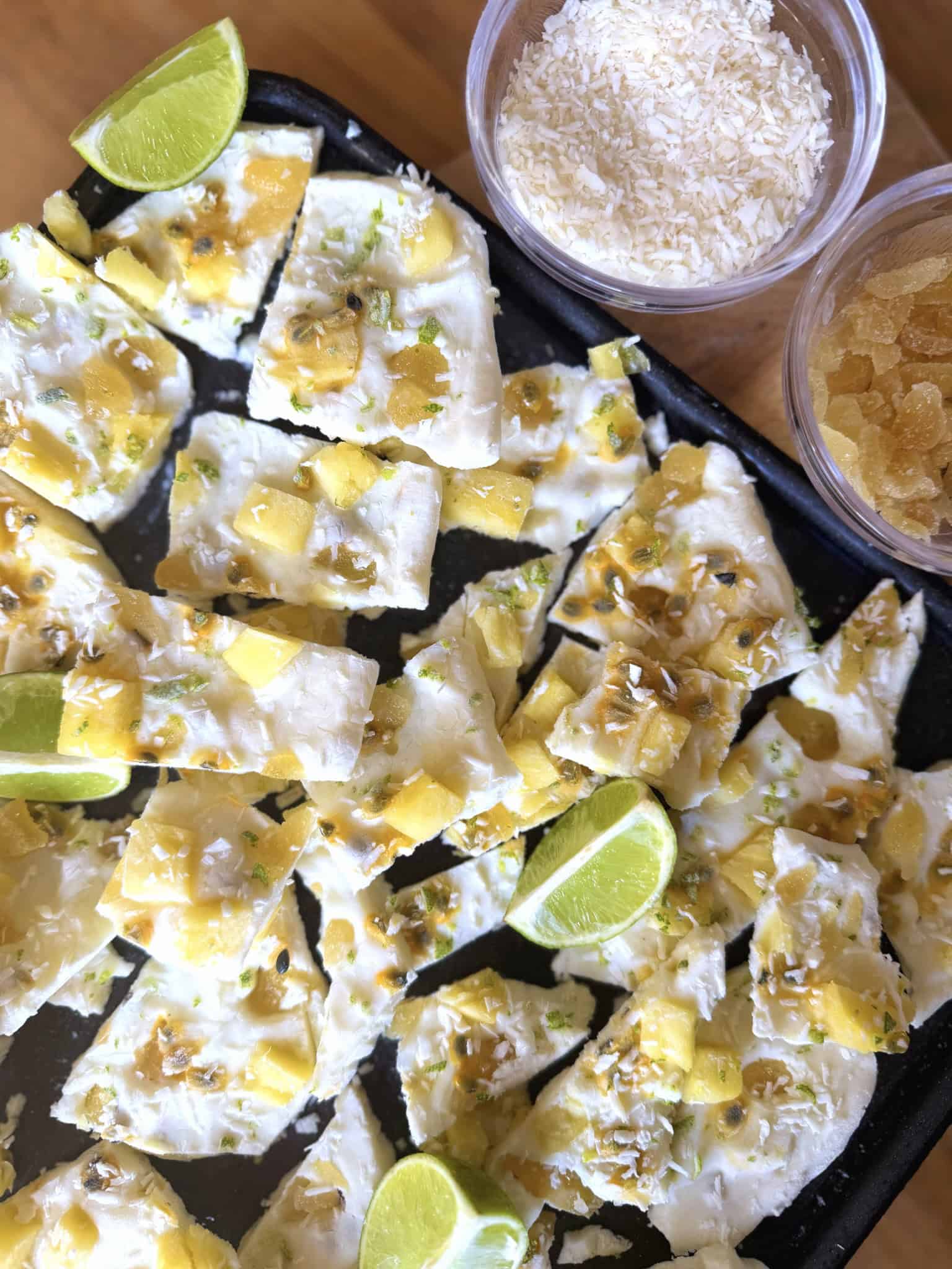 yogurt bark pieces