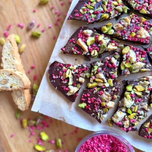Homemade healthy chocolate