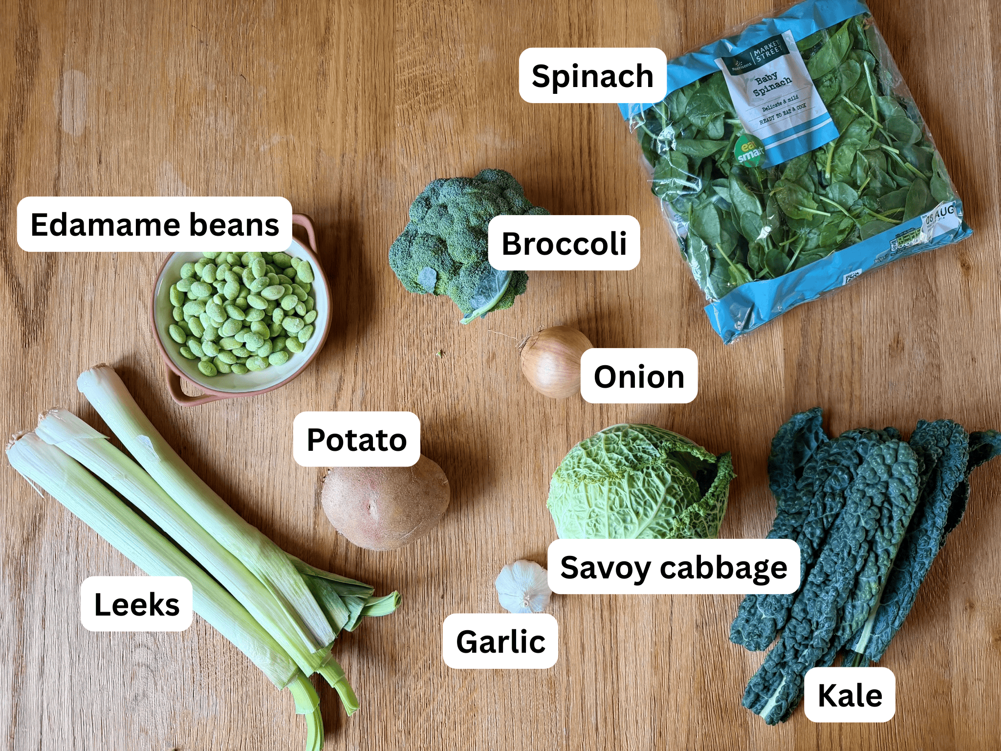 green soup ingredients